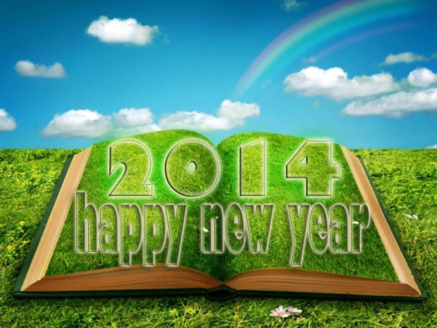 Happy New Year 2014 Book